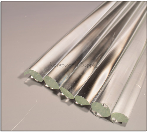 若潮4号/18 QUALITY GLASS ROD Chinese Clear 18mm Single Glass Rod 467mm (18-19 inches