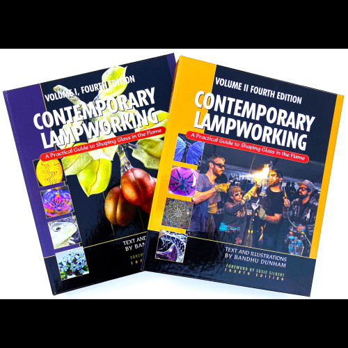 Contemporary Lampworking Fourth Edition Volume Set by Bandhu Scott  Dunham